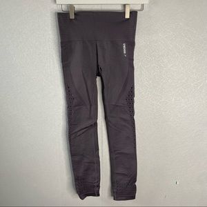 Gymshark Energy Seamless Cropped Purple Leggings Size XS
